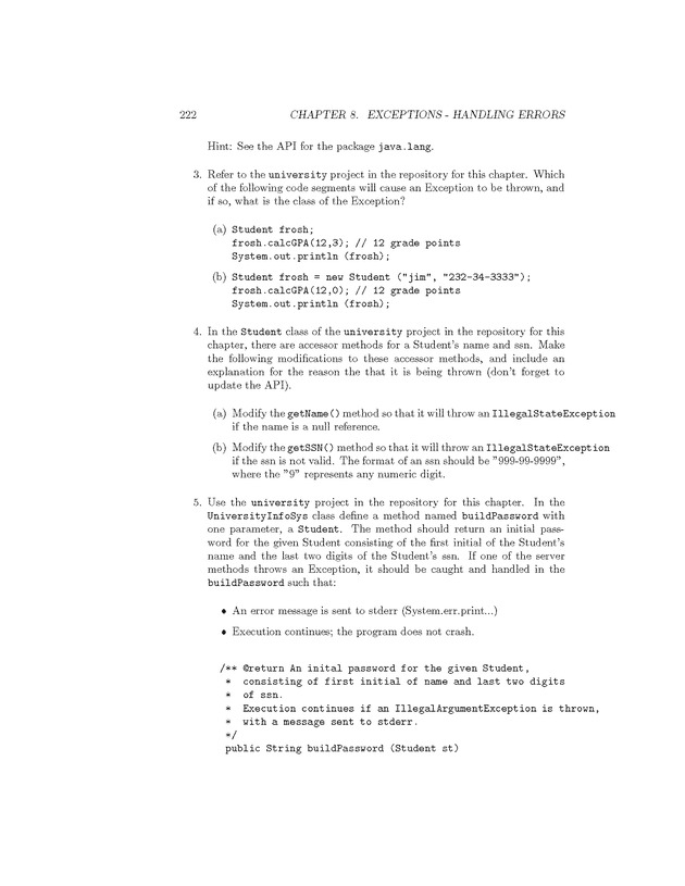 Introduction to Computer Science with Java Programming - Page 222